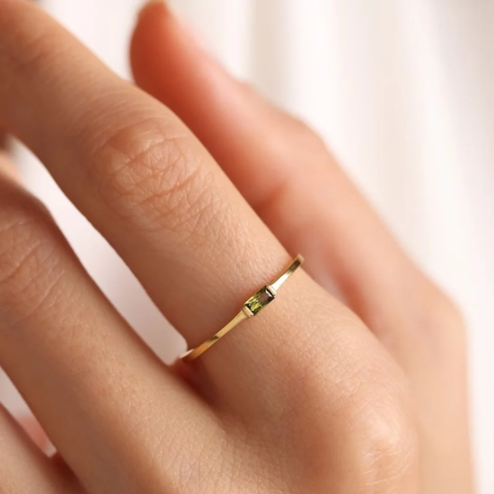PONCRAFTS birthstone rings costum